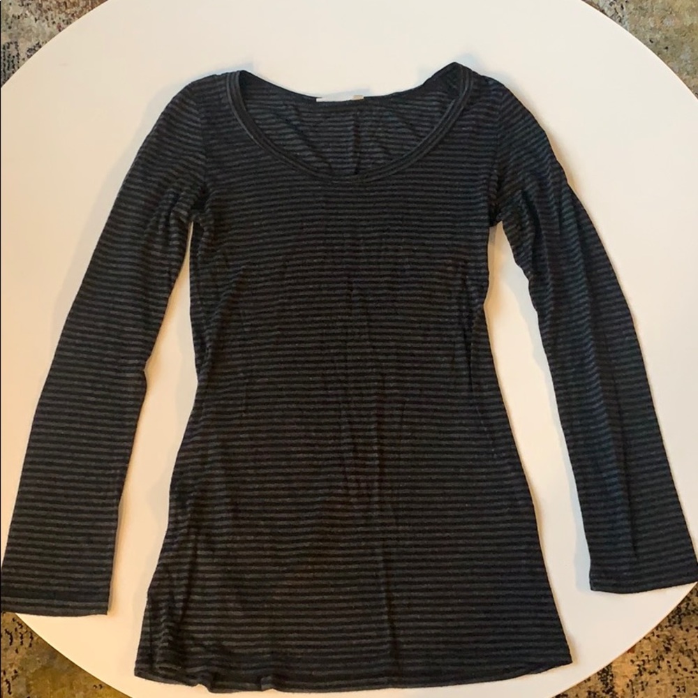 Striped soft tee